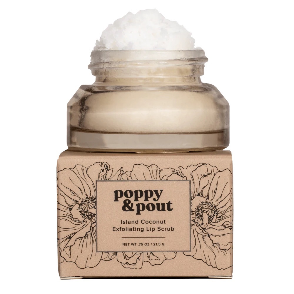 Poppy & Pout Island Coconut Lip Scrub